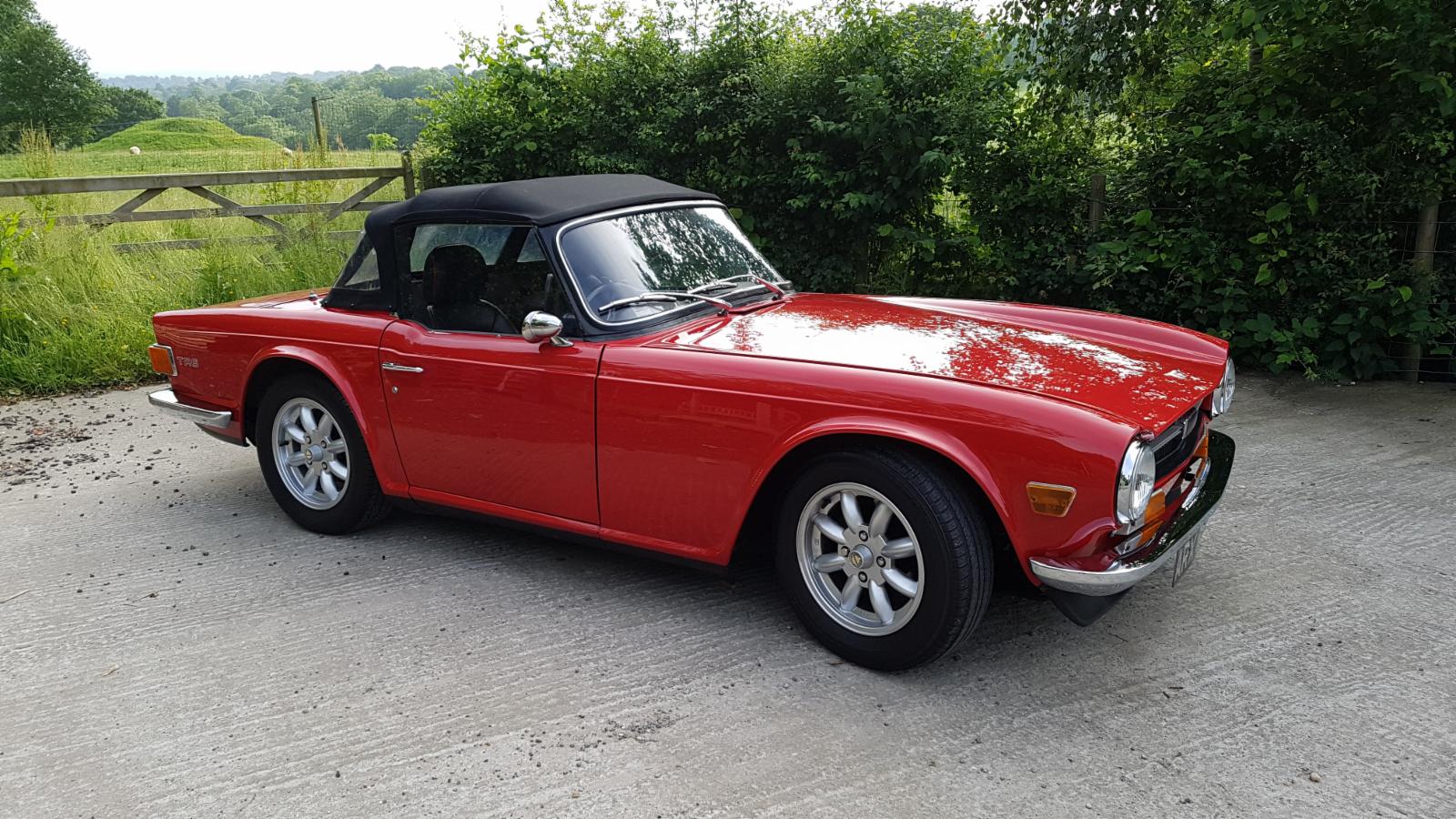 1970 Triumph TR6 Fast road spec for sale Castle Classic Cars