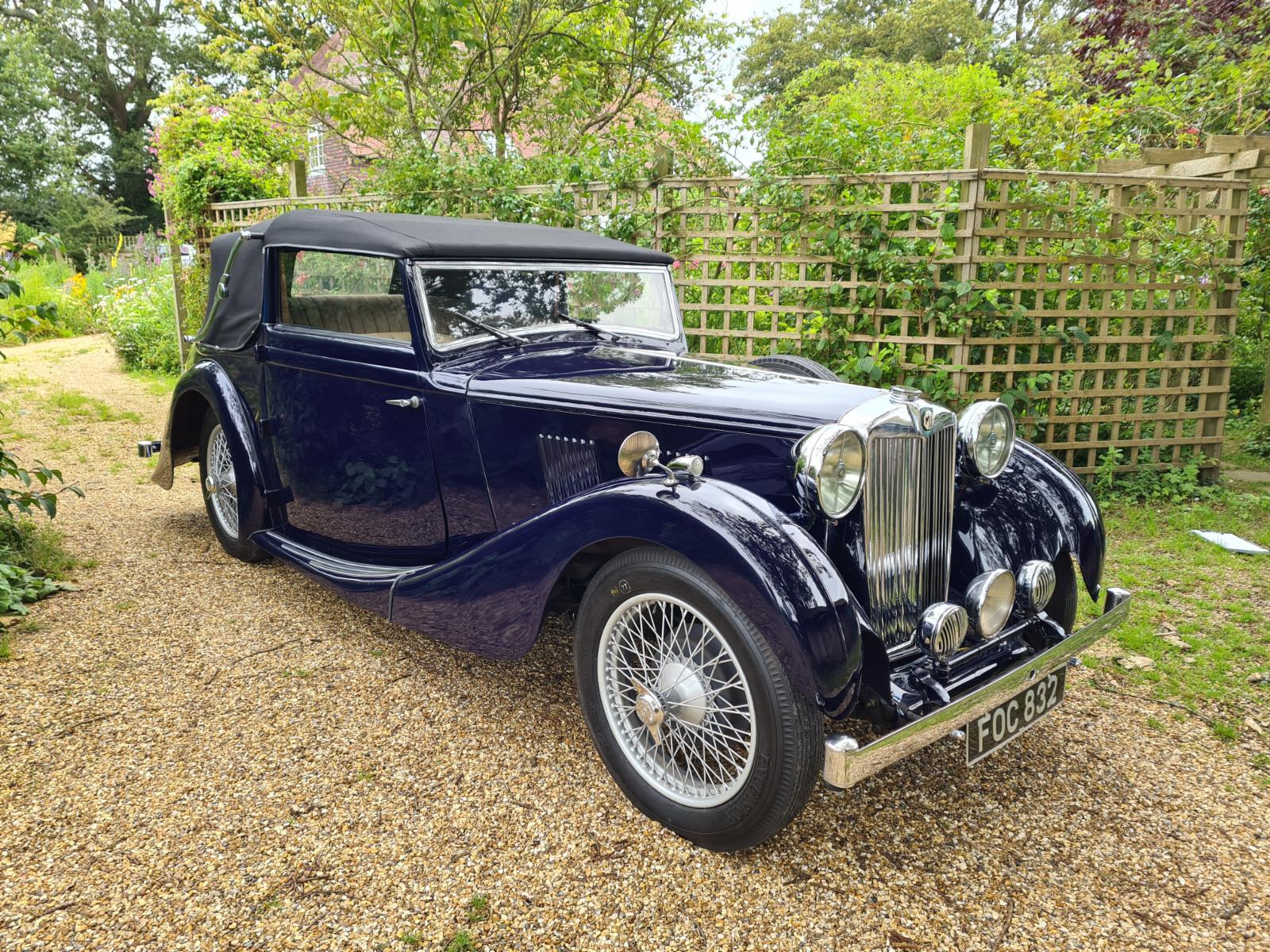 1939 MG VA Tickford for sale | Castle Classic Cars